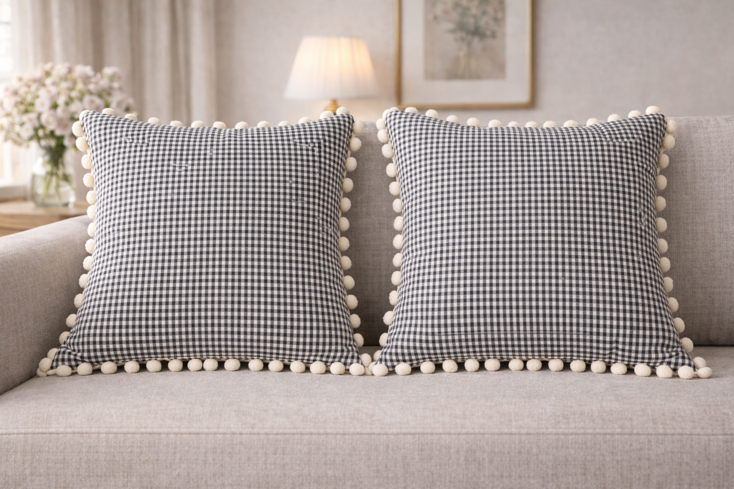 Mini Saheli checkmate with pom